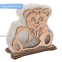 Соляная лампа "Мишка" большой 3-4 кг